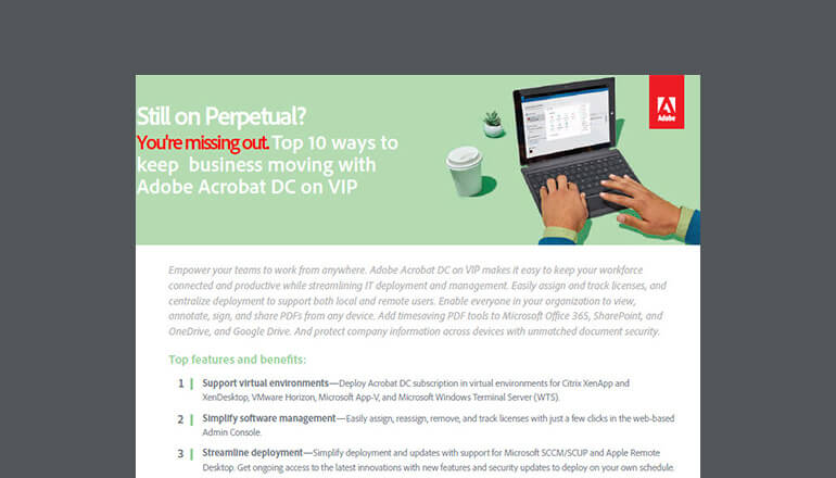 Article Top 10 Ways to Keep Business Moving With Adobe Acrobat DC  Image