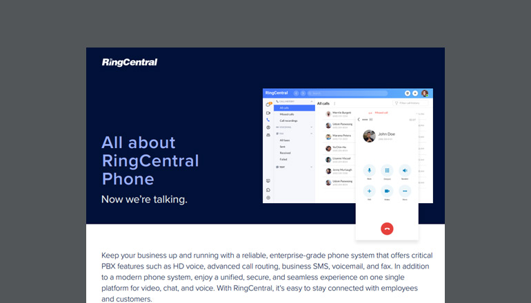 Article All About RingCentral Phone  Image
