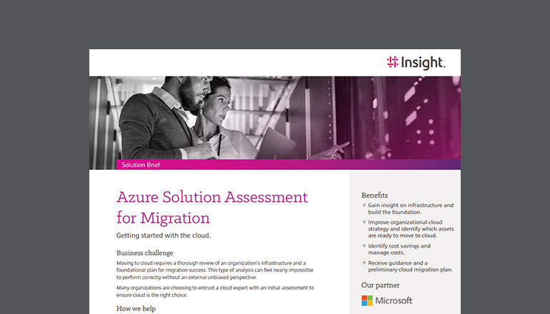 Article Azure Solution Assessment for Migration Image