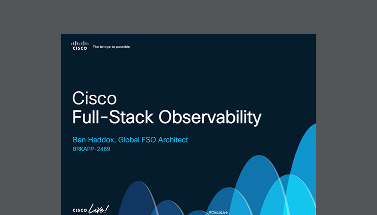 Article Cisco Full-Stack Observability  Image
