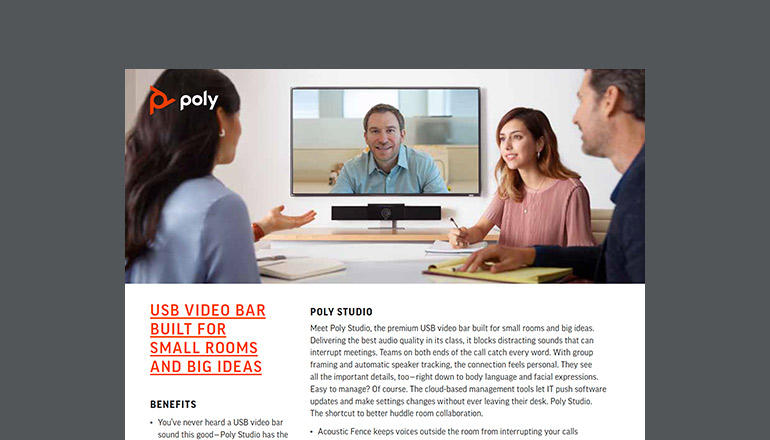 Article USB Video Bar Built For Small Rooms and Big Ideas  Image