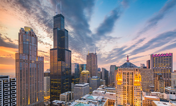 Illinois skyline