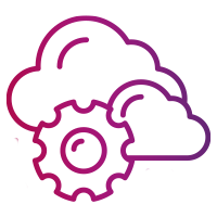 Cloud management icon