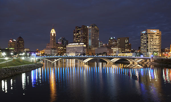 Columbus Ohio skyline