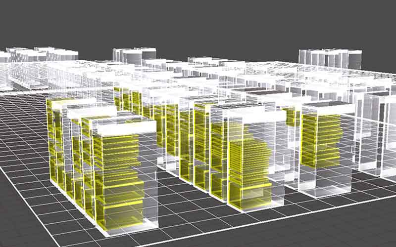 Vertiv Trellis Platform Capacity Planning solution displayed