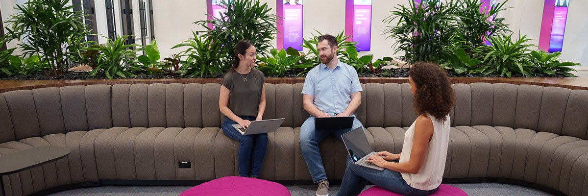 Teammates working in Insight Headquarters in Chandler, AZ