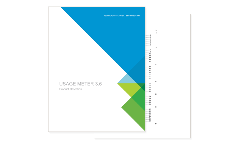 Usage Meter Product Detection cover