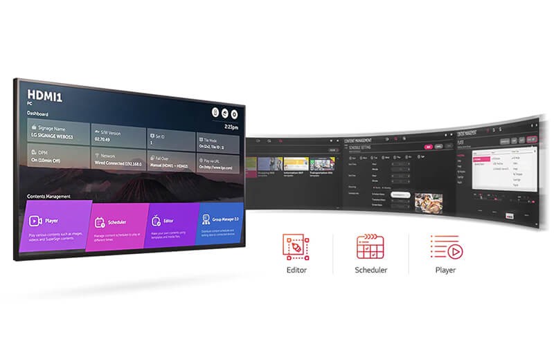 LG webOS signage